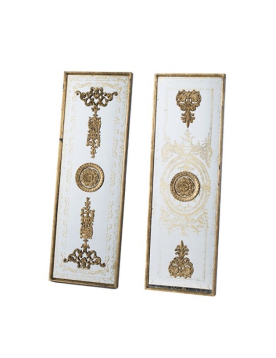 SPECCHIO DEC ORO 40X41X122CM LEGNO RESIAN