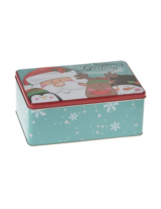 SET 3 SCATOLE LATTA NATALE