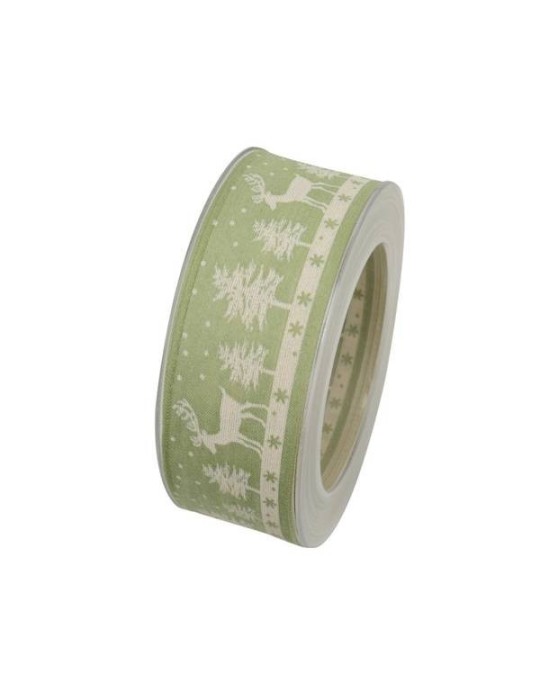 NASTRO GREEN MM40X20MT ABETI E CERVI CREA