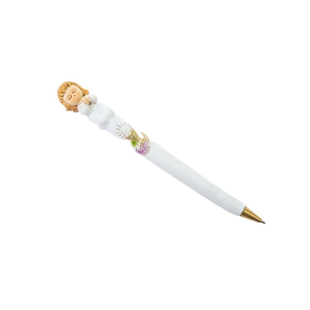 PENNA BIMBA COMUNIONE RESINA CM17