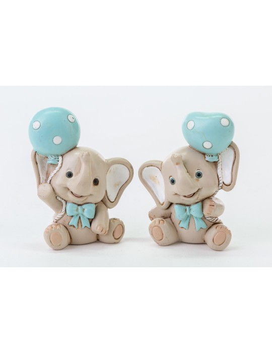 ELEFANTINO RESINA CALAMITA CELESTE