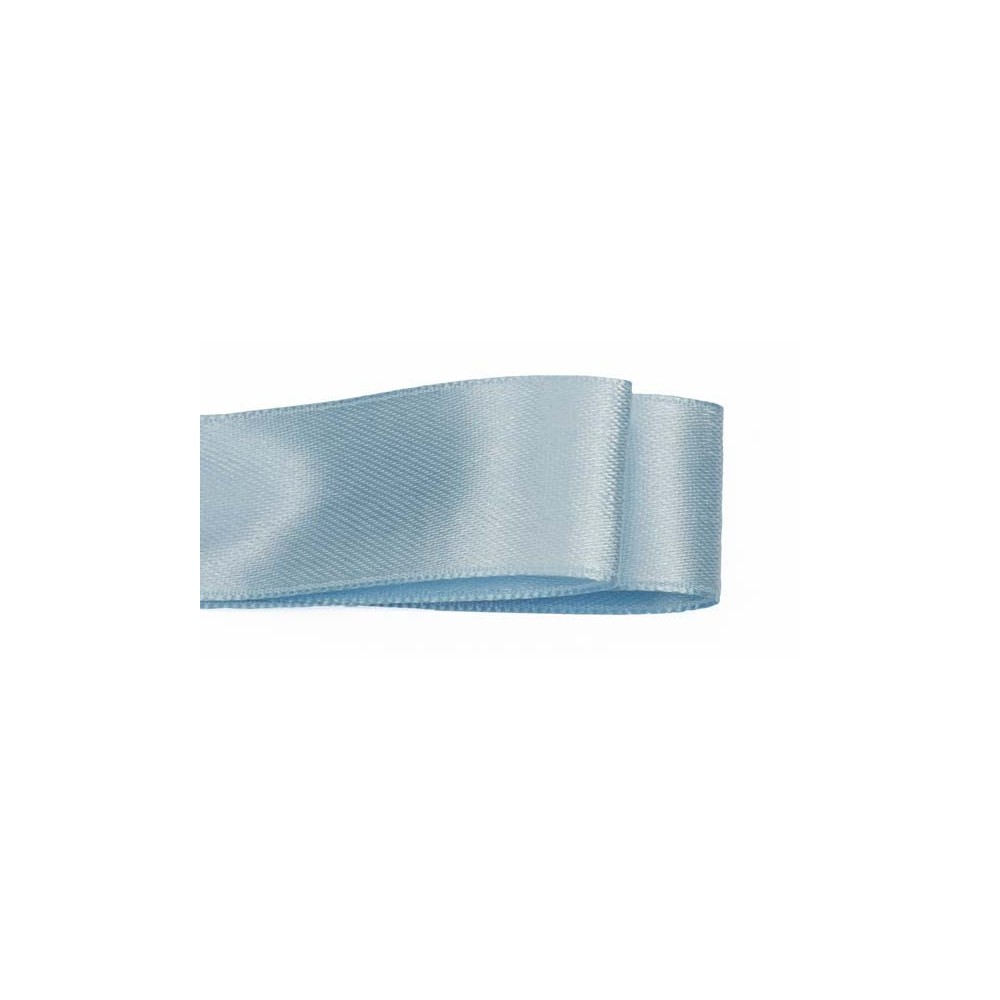 NASTRO DOPPIO RASO LIGHT BLUE