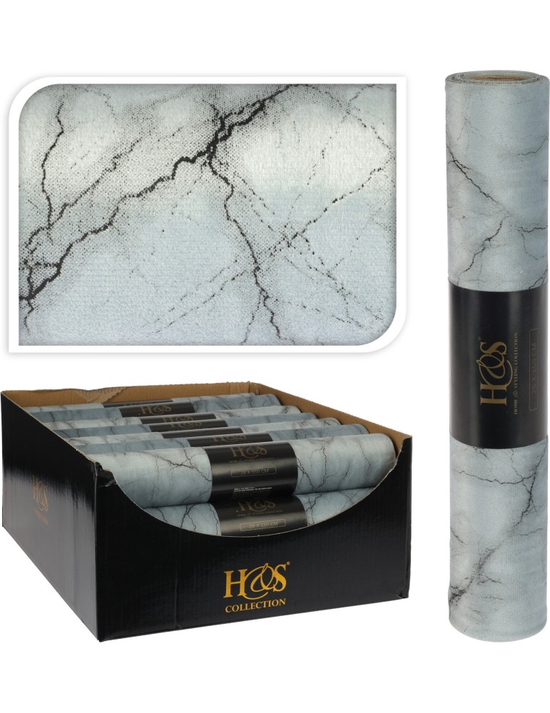 ROTOLO STOFFA MARMO BLU 150CM