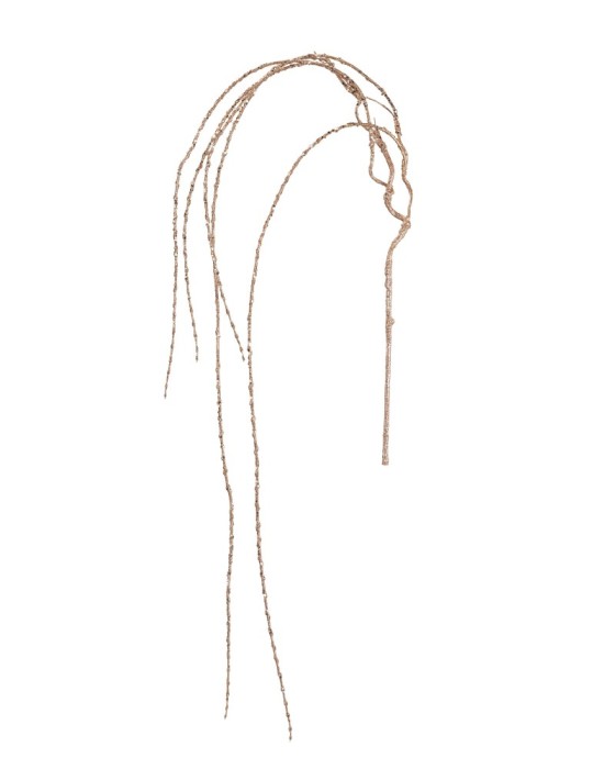 RAMO SALICE PIANGENTE GLITTER ORO