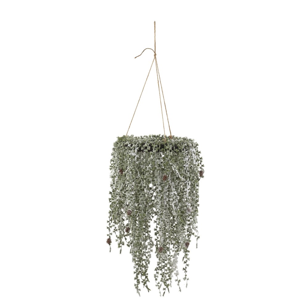 CORONA PINO CON NEVE D37 H80