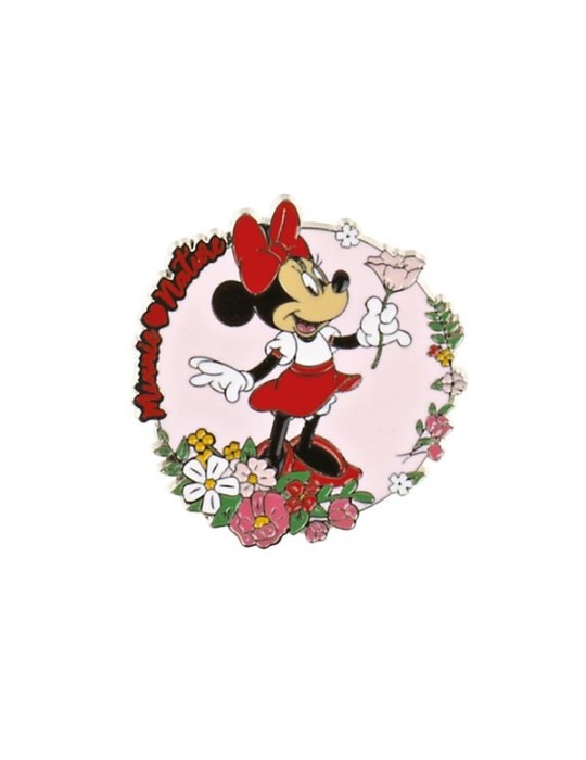 MAGNETE MINNIE CON FIORI