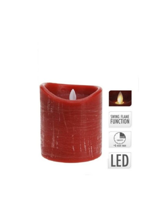 CANDELA ROSSO LED 10X12 FIAMMA