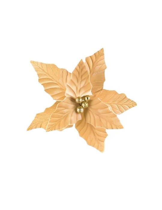 STELLA 8 PETALI VELVET BEIGE 24CM