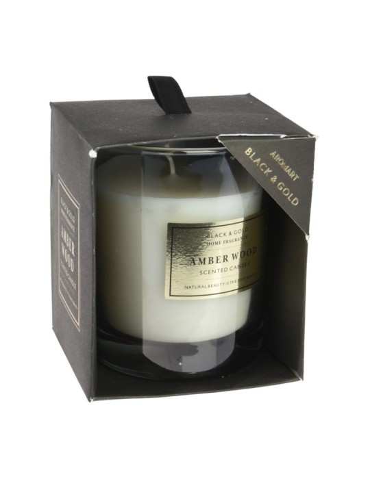 VASO VETRO CON CANDELA 10CM 3 ASSORTITE