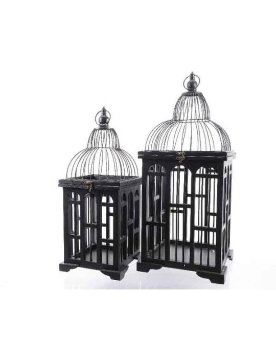 SET 2 GABBIE NERE ORO