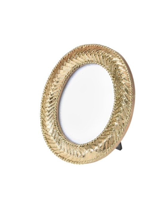 PORTAFOTO RESINA ORO 9CM 3 ASSORTIMENTI