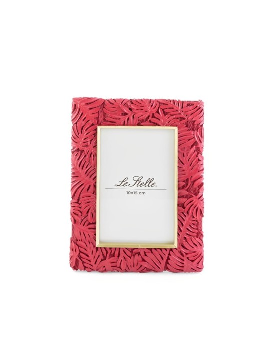 PORTA FOTO RESINA ROSSO 10X15