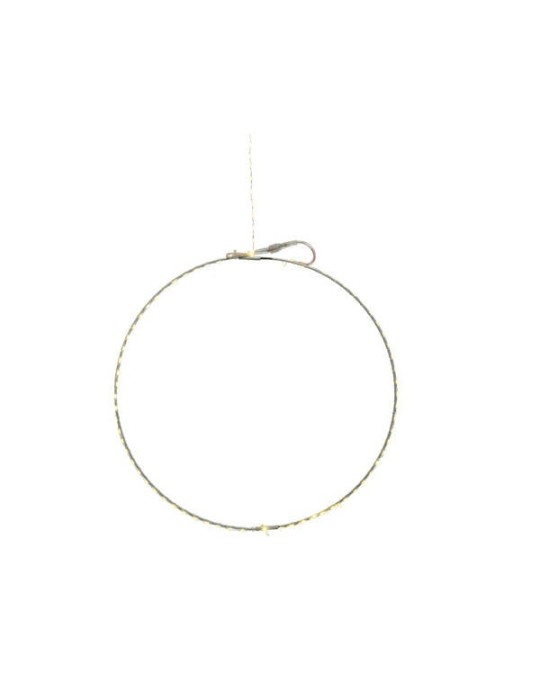 CERCHIO D38 CON LED BIANCO CALDO