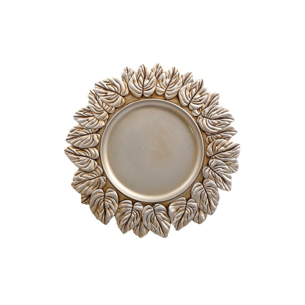 SOTTOPIATTO ORO ANTICO D35 PVC