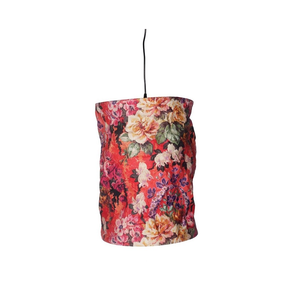 LAMPADARIO FLOREALE D40 H58 CARTA