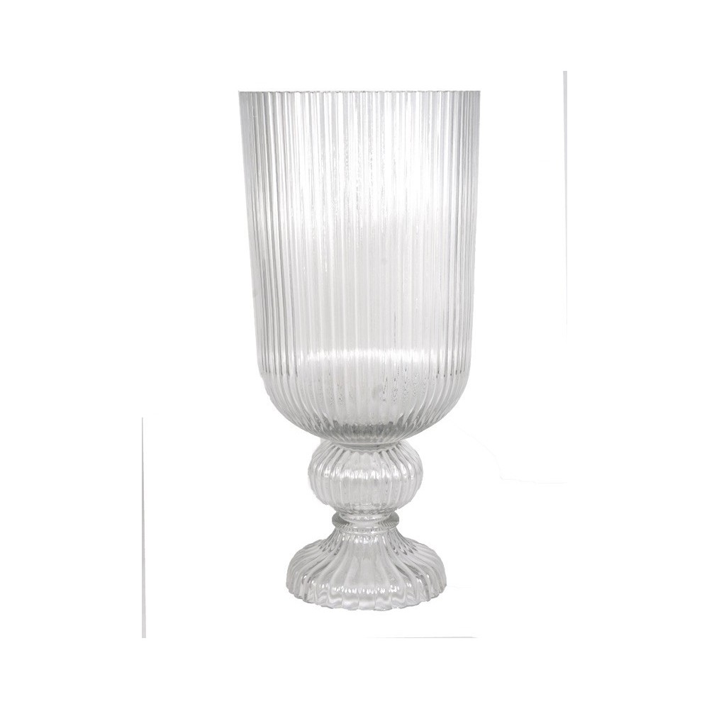 VASO TRASPARENTE D23X50 VETRO