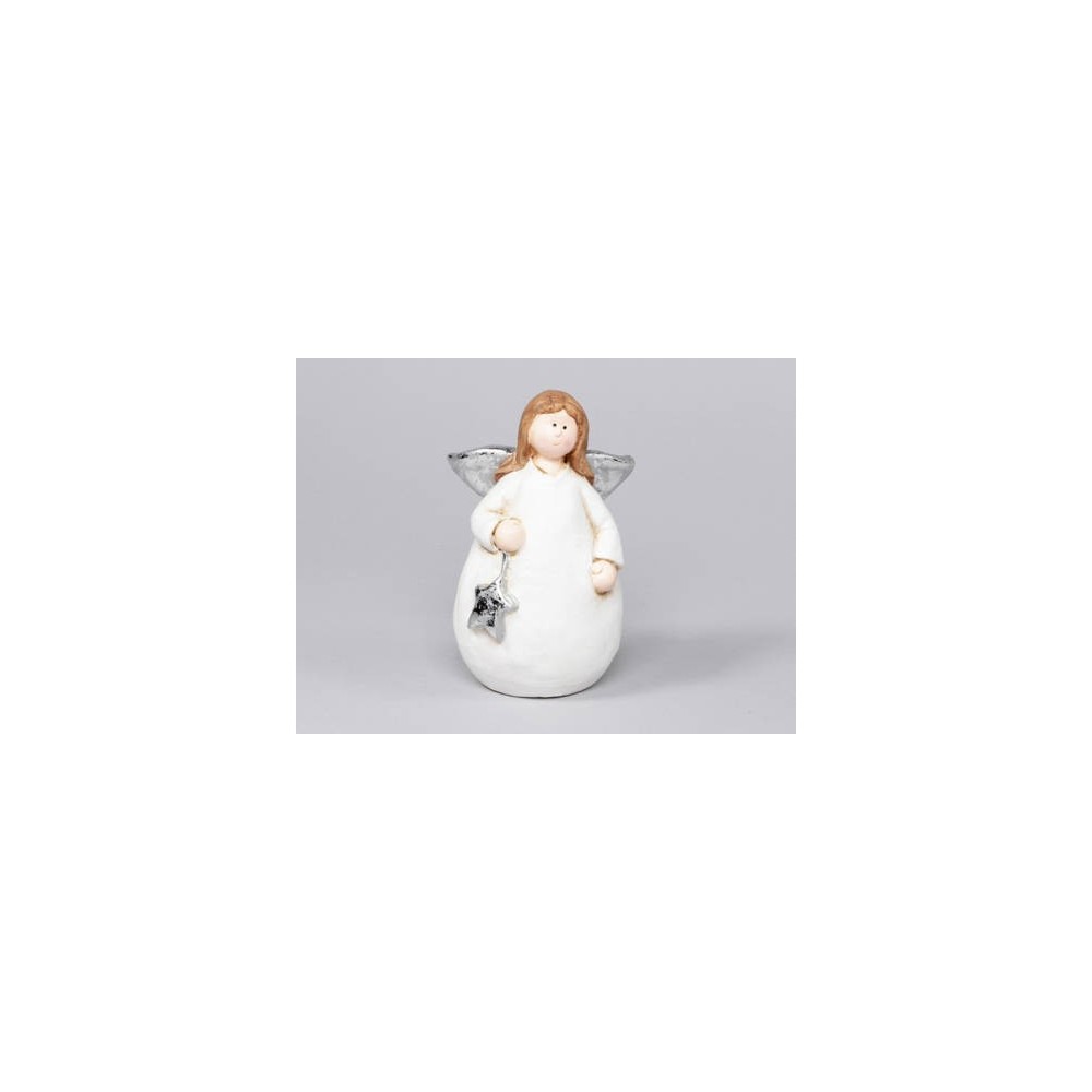 ANGELO IN TERRACOTTA WHITE 15.5CM