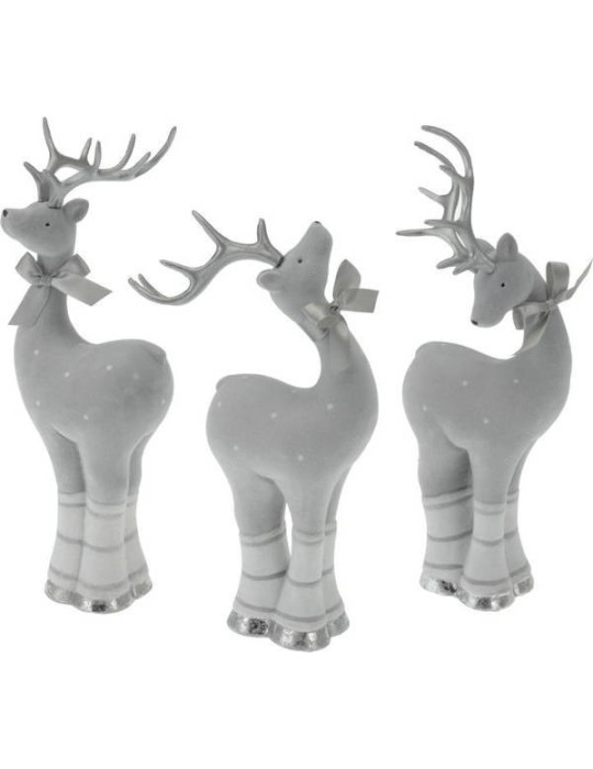 RENNA CERAMICA GRIGIO 35CM 3ASSORTITI