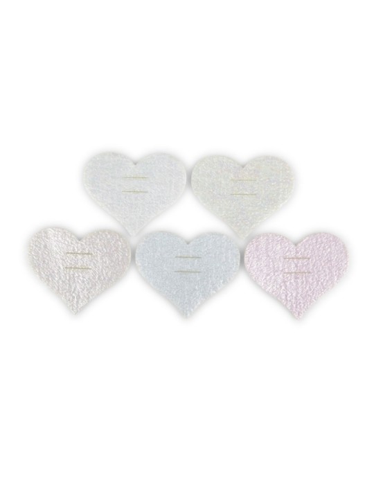 CUORE PERLFINISH 5COLORI 5X6CM