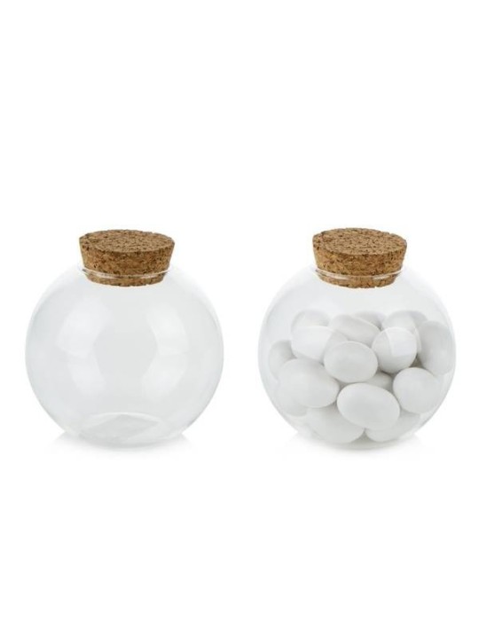 BOX PALLA VETRO CON TAPPO SUGHERO