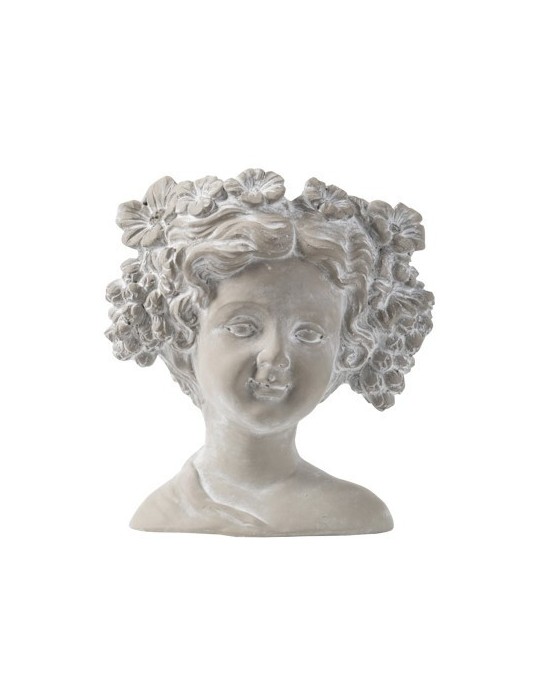 TESTA PORTA VASO DA MURO CEMENTO