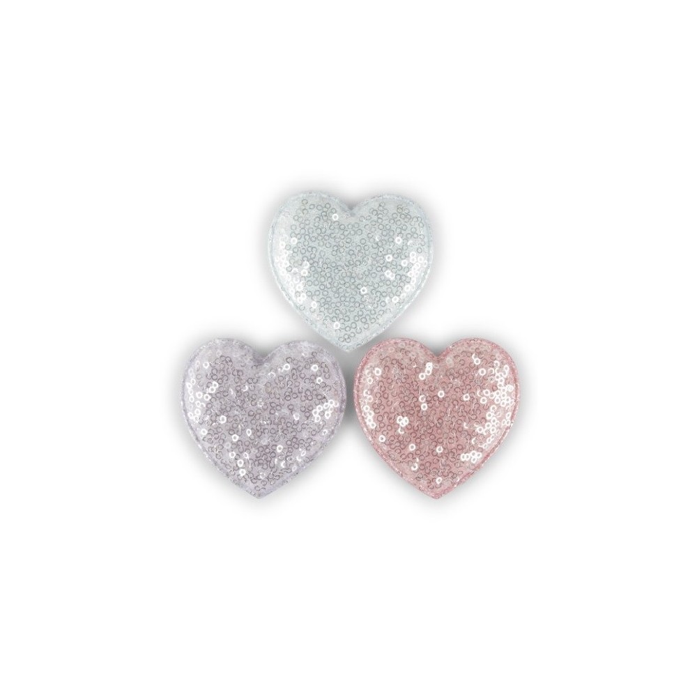 CUORE RAINBOW 3COLORI 5X5CM
