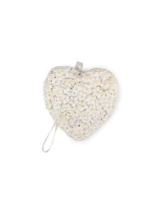 CUORE IN RESINA 6X13CM