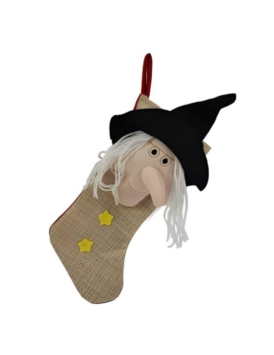 CALZA CON VISO BEFANA 2ASSORTIMENTI