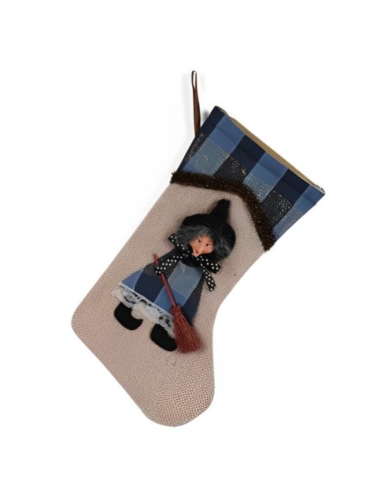 CALZA CON BEFANA 34CM