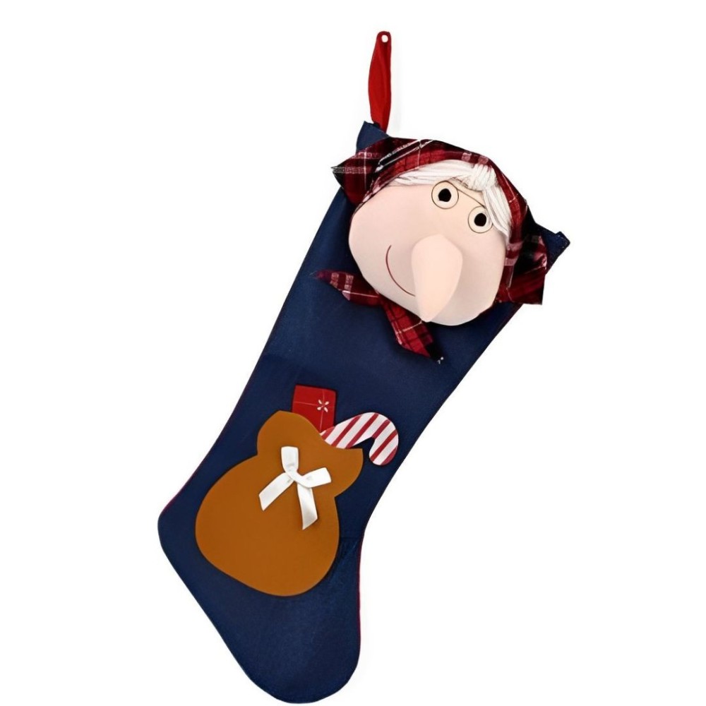 CALZA CON VISO BEFANA 2ASSORTITI