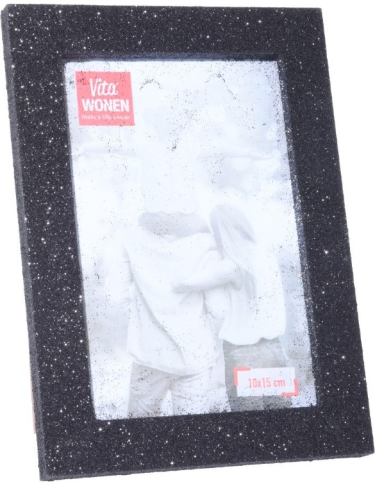 PORTA FOTO IN LEGNO NERO