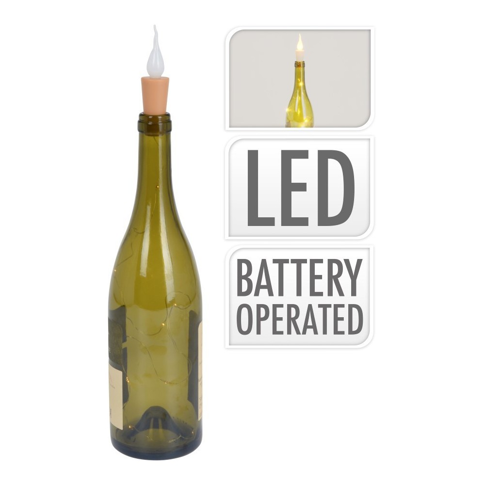 TAPPO BOTTIGLIA LED E FILO LED