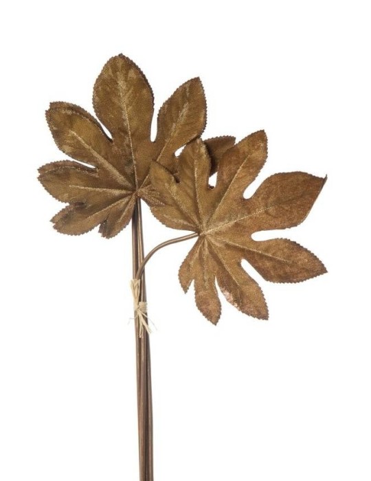 FOGLIE ARALIA GLAMOUR H65 GOLD