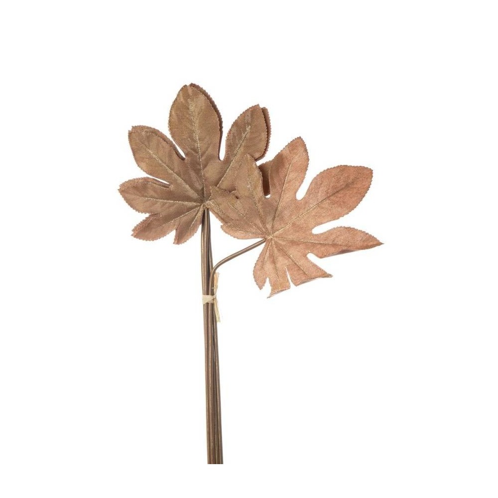 FOGLIA ARALIA GLAMOUR H55 CHAMPAGNE