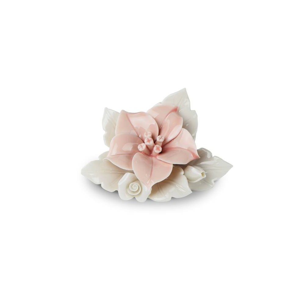 FIORE PORCELLANA SALMONE