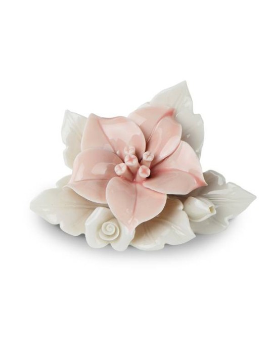 FIORE PORCELLANA SALMONE